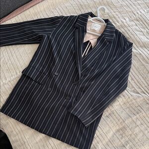 WILFRED OVERSIZED Pinstripe Blazer